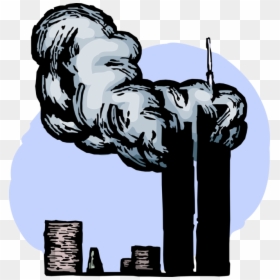 9 11 Attack Png, Transparent Png - twin tower png