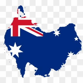 Australia Day 26th Jan, HD Png Download - usa flag map png