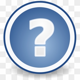 Facebook Question Mark Png, Transparent Png - faq icon png