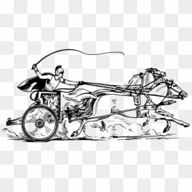 Chariot Racing Drawing, HD Png Download - chariot png