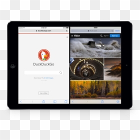 Ipad Multitasking Safari, HD Png Download - ipad screen png