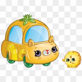 Shopkins Cutie Car Pineapple, HD Png Download - pineapple slices png