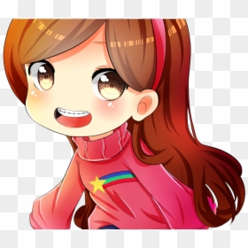 Mabel Gravity Falls Anime, HD Png Download - mabel pines png