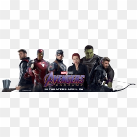 Avengers Endgame Banner, HD Png Download - vingadores png