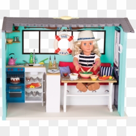 Our Generation Beach House, HD Png Download - american girl doll png