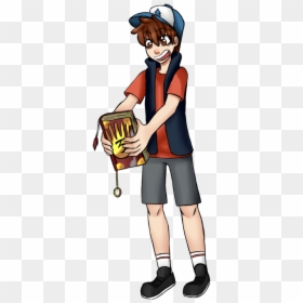 Gravity Falls Dipper Anime Cool, HD Png Download - hide png