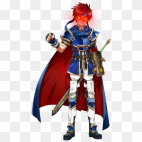 Fire Emblem Heroes Roy, HD Png Download - fire eyes png