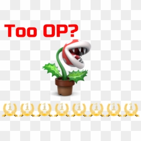 Super Mario Plant, HD Png Download - piranha png
