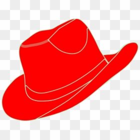 Clip Art Red Hats, HD Png Download - cartoon cowboy hat png