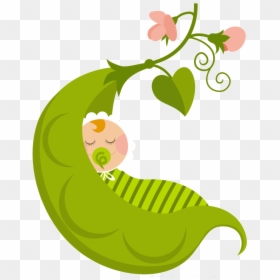 Baby In A Pod, HD Png Download - sweet pea png