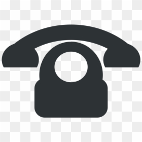 Flat Phone Icon, HD Png Download - mobile phone logo png