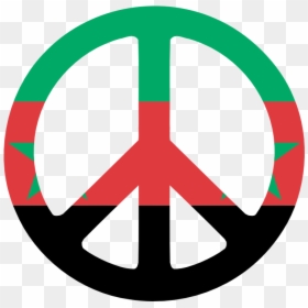 Peace Symbol Gif, HD Png Download - bandera de honduras png