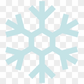 White Snowflake Symbol, HD Png Download - snowflake icon png