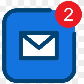 E Newsletters Icon, HD Png Download - blue phone icon png