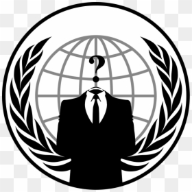 Anonymous Logo 2018, HD Png Download - hacker icon png