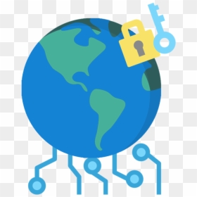 Globe, HD Png Download - hacker icon png