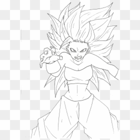 Line Art, HD Png Download - caulifla png