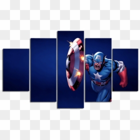 Capitan America Marvel Comics, HD Png Download - captain america cartoon png