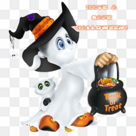 Cutest Halloween Clipart With Transparent Backgrounds, HD Png Download - trick or treat bag png
