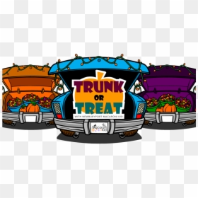Trunk Or Treat Free Clip Art, HD Png Download - trick or treat bag png