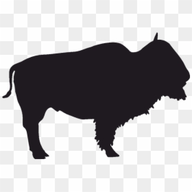 Silhouette Buffalo Png, Transparent Png - buffalo silhouette png