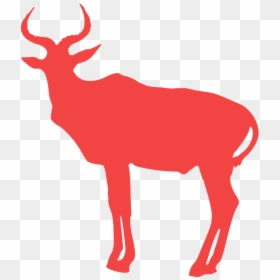 Antelope, HD Png Download - buffalo silhouette png