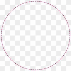 Polygon With 45 Sides, HD Png Download - crosshair dot png
