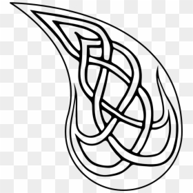 Celtic Art Simple Patterns, HD Png Download - celtic knot circle png