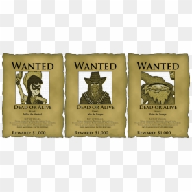 Wanted Poster For Students, HD Png Download - wanted poster template png