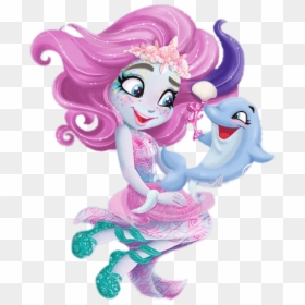 Enchantimals Characters, HD Png Download - pink dolphin png