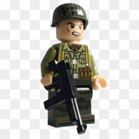 Assault Rifle, HD Png Download - ww2 soldier png