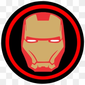 Iron Man Face Black And White, HD Png Download - homem de ferro png