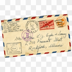 Envelope, HD Png Download - ww2 soldier png