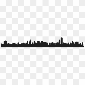 Chicago, HD Png Download - denver skyline silhouette png