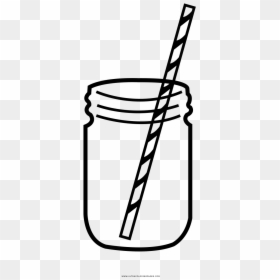 Mason Jar Vector Png, Transparent Png - mason jar outline png