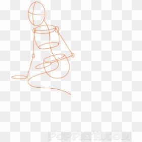 Sketch, HD Png Download - mermaid drawing png