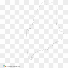 Maine State Outline Png, Transparent Png - north carolina state outline png