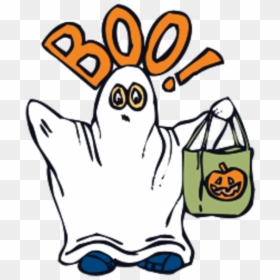 Boo Clipart, HD Png Download - ghost silhouette png