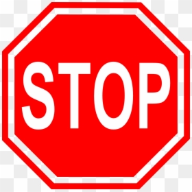 Clip Art Stop Sign, HD Png Download - transparent png download