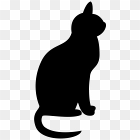 Cat Silhouette Svg Free, HD Png Download - trump silhouette png