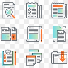 Pattern, HD Png Download - documents icon png