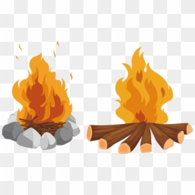 Transparent Background Campfire Clipart, HD Png Download - fire emoji transparent png