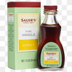 Sauer's Extracts, HD Png Download - vanilla extract png