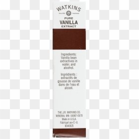 Watkins Almond Extract Ingredients, HD Png Download - vanilla extract png