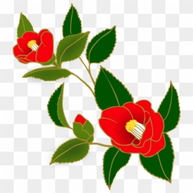 ดอก Camellia Png, Transparent Png - japanese flowers png