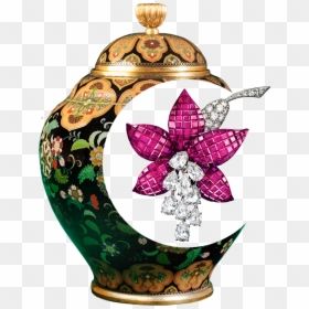 Van Cleef And Arpels High Jewelry, HD Png Download - japanese flowers png