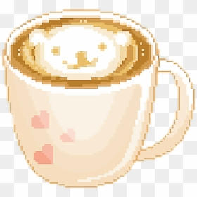 Coffee Pixel Gif Png, Transparent Png - cute pixel png