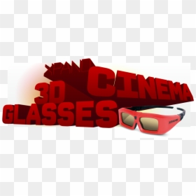 3 D Glasses, HD Png Download - shutter glasses png