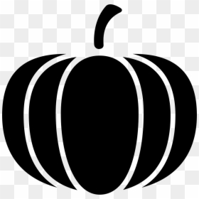 Silhouette Pumpkin Clip Art, HD Png Download - pumpkin icon png