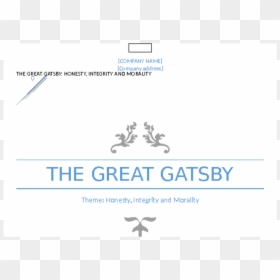 Graphics, HD Png Download - the great gatsby png